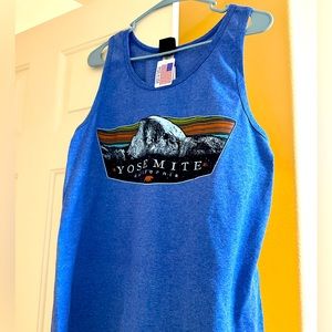 Yosemite blue men’s tank